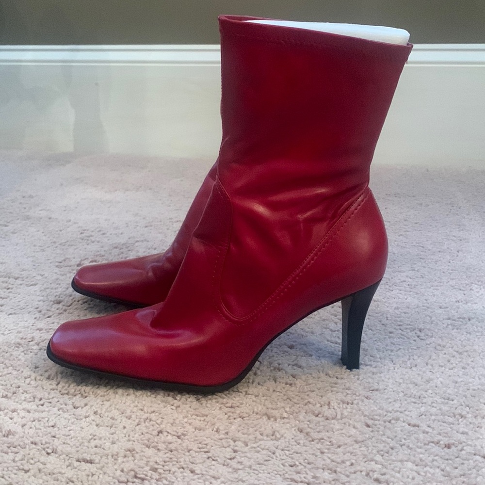 Nine West Red Pompey Boots